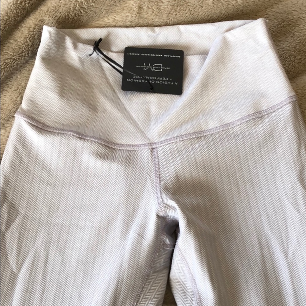 DYI herringbone leggings (light grey/white)